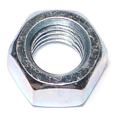 Midwest Fastener Heavy Hex Nut, 1/2"-13, Steel, Grade 2, Zinc Plated, 50 PK 03708